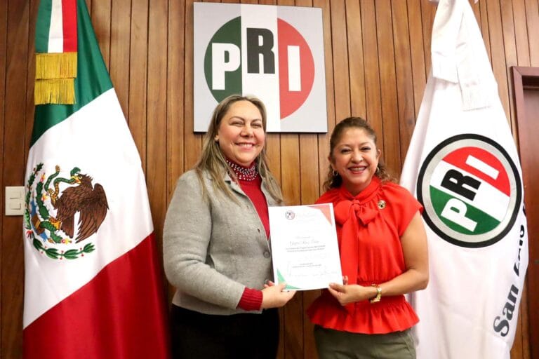 Glafira Ruiz es nombrada Secretaria de Organización en el PRI Estatal.
