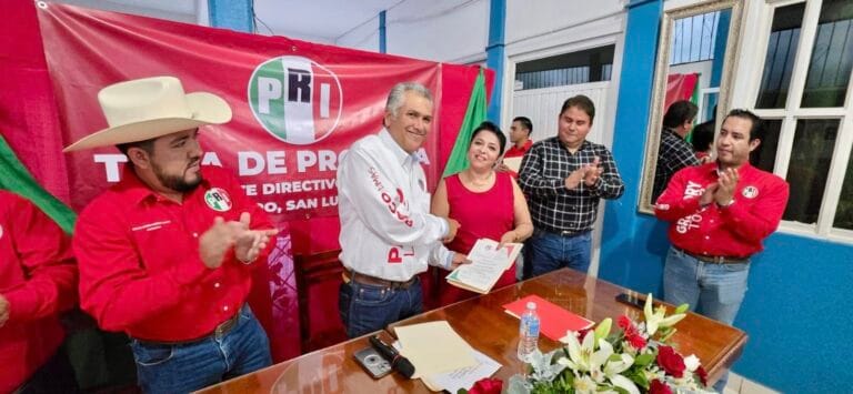 Con llamado a la unidad, el PRI formaliza su Comité Municipal en Tamasopo.